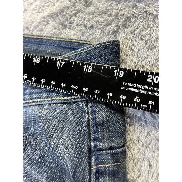 Vintage Jinzu Jeans Men's‎ 38x30 Blue Denim Streetwear Skater Embroidered Y2K - Picture 5 of 10